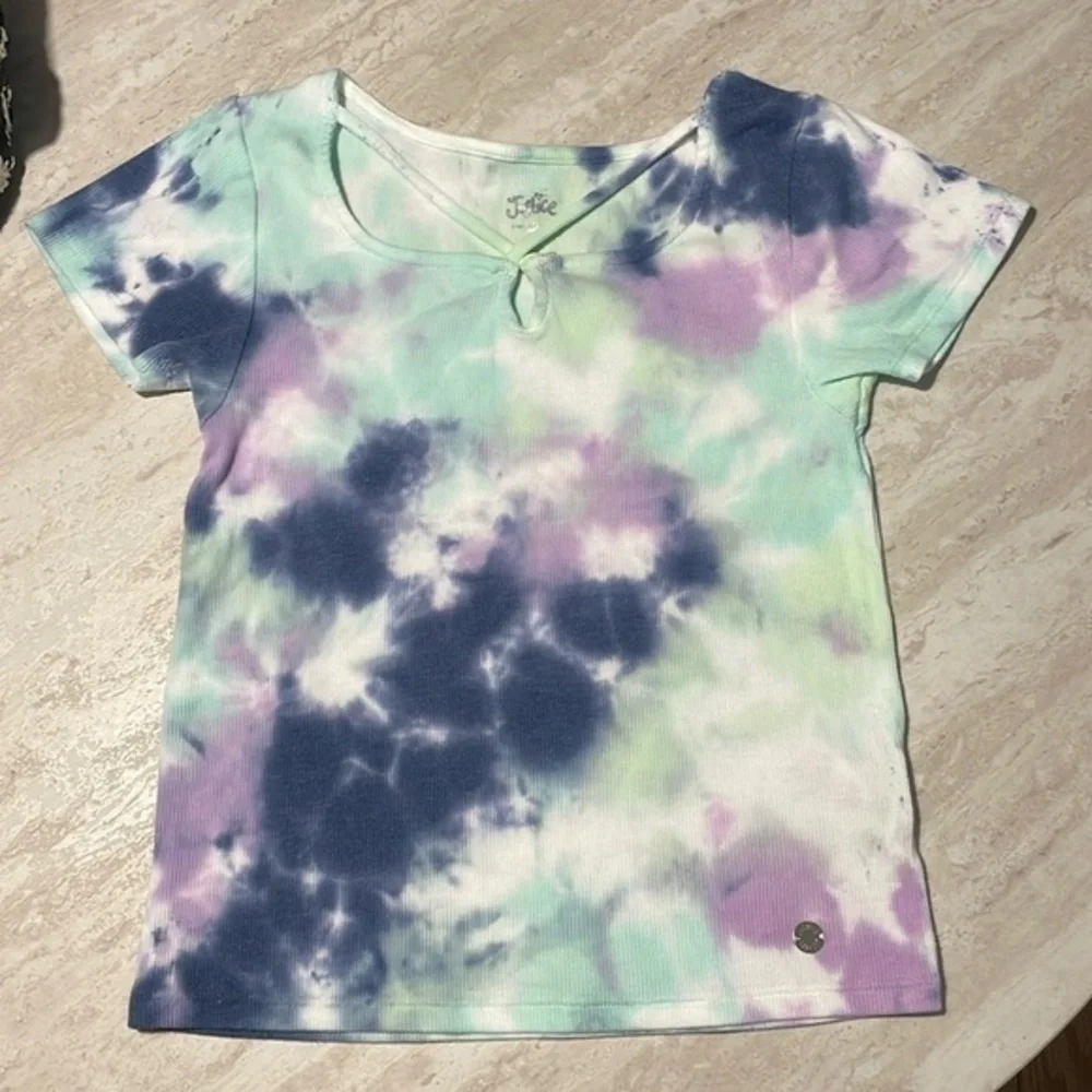 NWOT Justice Little Girl Tie-dye Tee *S (7-8)